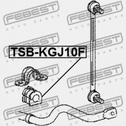 ELSŐ STABILIZÁTOR PERSELY TOYOTA IQ KGJ10,NGJ10 2008.11- JP 48815-74030