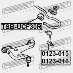 HÁTSÓ STABILIZÁTOR PERSELY TOYOTA CELSIOR UCF3 2000.08-2006.08 JP 48818-50020