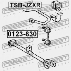 HÁTSÓ STABILIZÁTORKILINCS TOYOTA CRESTA GX90,JZX9,LX90,SX90 1992.10-1996.09 JP 48830-22041