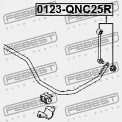 HÁTSÓ STABILIZÁTORKILINCS TOYOTA BB QNC2 2006.01- JP 48821-B1020