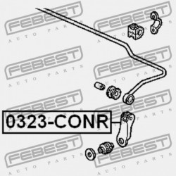 HÁTSÓ STABILIZÁTOR HONDA INTEGRA 4D DB6 JP 52303-SH3-020