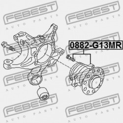 SUBARU IMPREZA XV G33 2011-2016 HÁTSÓ KERÉKAGY 28473-FJ020