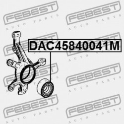 ELSŐ KERÉKAGYCSAPÁGY MERCEDES BENZ A-OSZTÁLY 176 2010-2018 A2469810006