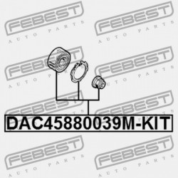 ELSŐ KERÉKAGYCSAPÁGY OPEL VIVARO 2001-2014 4430305