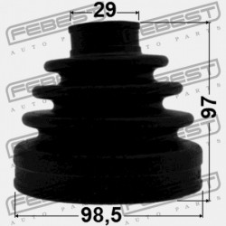 NISSAN PATROL Y62 BELSŐ CSUKLÓBURKOLAT 2010.03- EL C9741-1LB0B