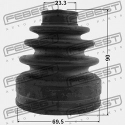 BELSŐ CSUKLÓVÉDŐ MITSUBISHI LANCER CY,CZ 2007.03-2013.02 EUR 3817A135