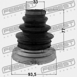 BELSŐ CSUKLÓBURKOLAT BMW X5 E70 2006-2013 ECE 33208603102