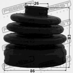 BELSŐ CSUKLÓBURKOLAT VISSZAVONT 49595-3E200