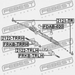 KORMÁNYRÚD BURKOLAT. JOBBRA FORD TRANSIT TT9 2006-2013 EU 4602026