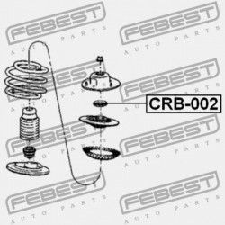 CHRYSLER VOYAGER III ELSŐ LENGÉSCSILLAPÍTÓ TARTÓCSAPÁGY 1996-2000 04684418