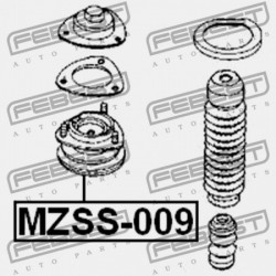 HÁTSÓ LENGÉSCSILLAPÍTÓ TARTÓ MAZDA 626 GD 1988-1992 USA GJ21-28-380A