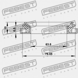 SUZUKI GRAND VITARA/ESCUDO JB416/JB420/JB627 ELSŐ KERÉKAGY TÖMÍTÉS 2006-2014 09286-64001