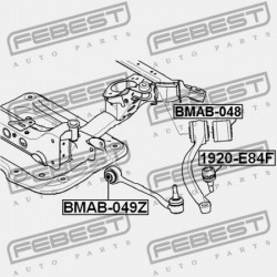 ELSŐ HIDRAULIKARÚD PERSELY BMW 3 E90 2004-2008 ECE 31126768818