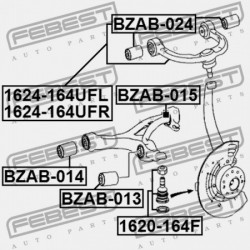 ELSŐ ALSÓ LENGŐKAR PERSELY MERCEDES BENZ ML OSZTÁLY 164 2004-2011 A1643330314