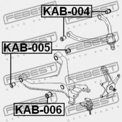 ELSŐ ALSÓ LENGŐKAR PERSELY KIA SPORTAGE (19980415-20030506) GEN 0K08034840