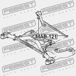 HÁTSÓ NYERGES RÚD PERSELY MITSUBISHI GRANDIS NA4W/NA8W 2003-2009 MN103500