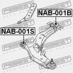 ELSŐ LENGŐKAR PERSELY ELÜLSŐ NISSAN MAXIMA CA33 2000.01-2006.01 EL 54500-2Y411