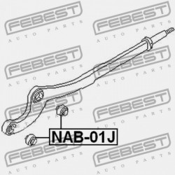 ELSŐ ALSÓ LENGŐKAR PERSELY NISSAN PATROL(GR) Y61 1997.10-2010.03 EL 54560-01J00