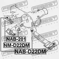 DIFFERENCIÁLMŰ PERSELY NISSAN NISSAN TEHERAUTÓ D22 1997.02-2012.03 GL 54720-35G12