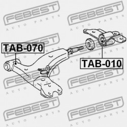 ELSŐ VEZÉRLŐKAR PERSELY ELÖL TOYOTA COROLLA SED/CP/WG AE10,CE100,EE10 1991.08-2001.11 GR 48654-12070
