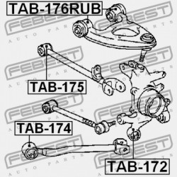 HÁTSÓ FELSŐ LENGŐKAR PERSELY TOYOTA CELSIOR UCF2 1994.10-2000.08 JP 48770-59025