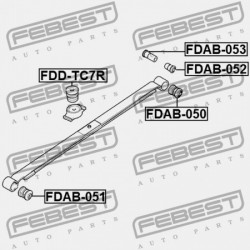 HÁTSÓ RUGÓPERSELY FORD TRANSIT CONNECT TC7 2002-2013 EU 4408458
