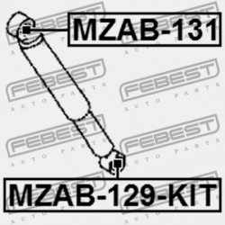 HÁTSÓ LENGÉSCSILLAPÍTÓ PERSELY MAZDA BT-50 UN 2006-2008 EU UA3J-28-700A