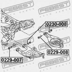 CSAVAR EXCENTERES NISSAN PATROL Y62 2010.03- EL 54580-1LA2B