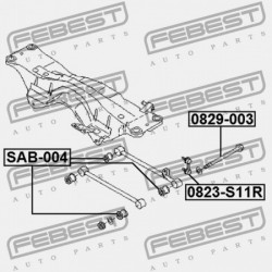EXCENTRIKUS CSAVAR SUBARU IMPREZA G11 2000.02-2007.04 JP 20540-AA001
