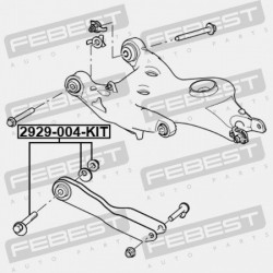EXCENTRIKUS CSAVAR JAVÍTÓ KÉSZLET LAND ROVER RANGE ROVER IV 2013- LR037704