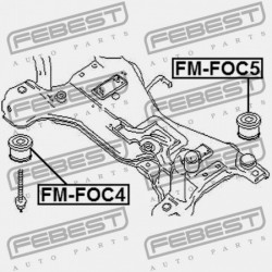 HÁTSÓ VÁZPERSELY FORD FOCUS CB4 2008-2011 EU 1327662