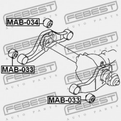 DIFFERENCIÁLMŰ PÁRNA PERSELY MITSUBISHI PAJERO/MONTEROLONG V90 2006.08- G.EXP MR374575