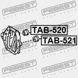 DIFFERENCIÁLMŰ TARTÓ PERSELY (HIDRAULIKUS TOYOTA CROWN/MAJESTA GRS18,UZS18 2003.12-2008.12 JP) 41651-30080