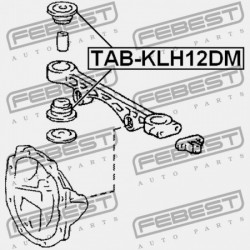 HÁTSÓ DIFFERENCIÁLMŰ PÁRNA TOYOTA HIACE/HIACE S.B.V KLH1,2,LXH1,2,RCH1,2 1995.08-2011.1 41651-26040