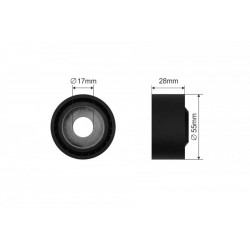 VEZÉRMŰSZÍJ SZÍJTÁRCSA AUDI A4 15- A5 16- 059 903 341 AG