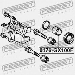 ELSŐ FÉKNYEREG DUGATTYÚ TOYOTA MARK 2 GX10,JZX10,LX100 1996.09-2000.10 JP 47731-22090