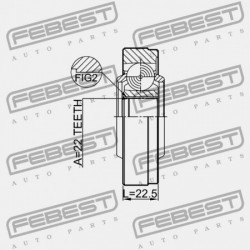 HAJTÓTENGELYCSUKLÓ LAND ROVER FREELANDER II 2006-2014 LR006959