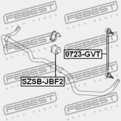 ELSŐ STABILIZÁTOR PERSELY SUZUKI GRAND VITARA/ESCUDO JB416/JB420/JB627 2006-2014 42412-65J00