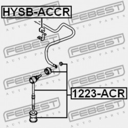 HÁTSÓ STABILIZÁTORKILINCS HYUNDAI SONATA EF 02 2001-2006 DOM 55830-25000