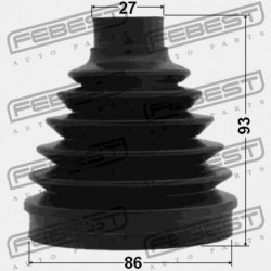 BELSŐ CSUKLÓVÉDŐ MERCEDES BENZ ML-OSZTÁLY 164 2004-2011 A1643300801