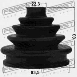 KÜLSŐ CSUKLÓBURKOLAT MERCEDES BENZ E-OSZTÁLY 210 4 MATIC 1996-2002 A2103300085