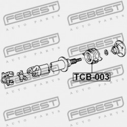 TENGELYTARTÓ TOYOTA HIACE/HIACE S.B.V KLH1,2,LXH1,2,RCH1,2 1995.08-2011.1 37230-26020