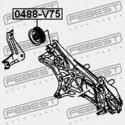 ROLLER MITSUBISHI PAJERO/MONTEROLONG V90 2006.08- G.EXP MD368210