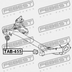 HÁTSÓ GERENDA PERSELY TOYOTA AURIS/HYBRID (UKP) ADE15,NDE150,NRE150,NRE150,ZRE15,ZZE150,Z 48725-12590