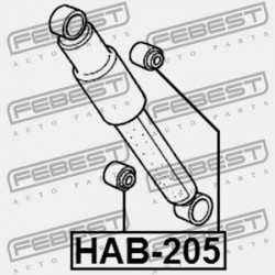 HÁTSÓ LENGÉSCSILLAPÍTÓ PERSELY HONDA MDX YD1 2003-2006 GN 52622-S0X-A01