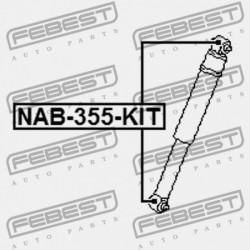 HÁTSÓ LENGÉSCSILLAPÍTÓ PERSELY KÉSZLET NISSAN TERRANO R50 1995.09-2002.08 JP 56200-2W5XE