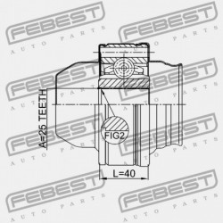HAJTÓMŰTENGELY CSUKLÓ JEEP GRAND CHEROKEE 1997-2004 52099498AD
