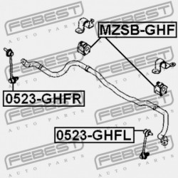 ELSŐ STABILIZÁTOR PERSELY MAZDA ATENZA SEDAN & SPORT GH 2007-2009 JP GS1D-34-15YA