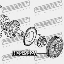 HONDA ACCORD CN1 FORGATTYÚS TENGELYSZÍJTÁRCSA 2004-2008 EU 13810-RBD-E01