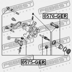 JAVÍTÓKÉSZLET, HÁTSÓ FÉKNYEREG MAZDA FAMILIA BJ 1998-2000 JP GAYE-26-46ZB